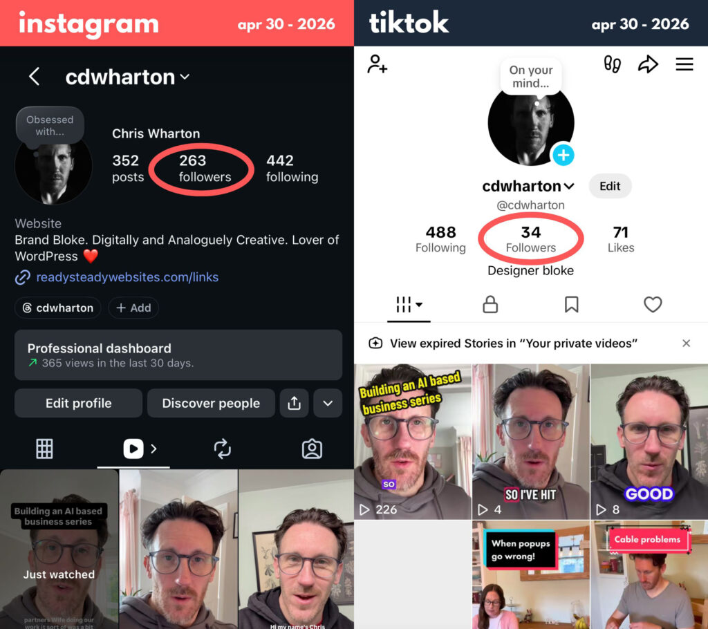 followers 30 apr 2026