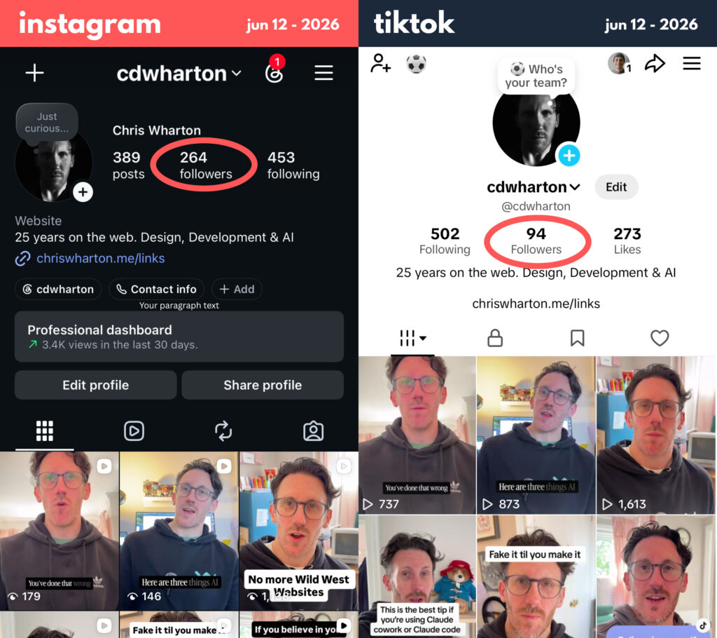 followers 12 jun 2026